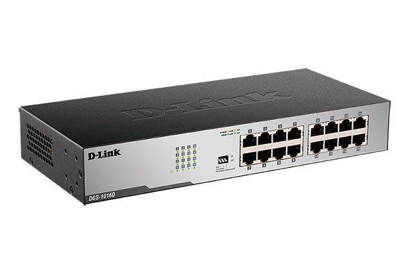 Коммутатор D-Link DGS-1016D 16 портов неуправляемый Gigabit Switch