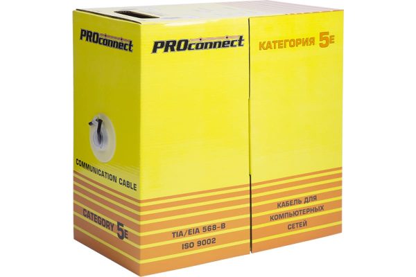 Витая пара ProConnect 01-0054 UTP 4PR 24AWG CAT 5e CU OUTDOOR