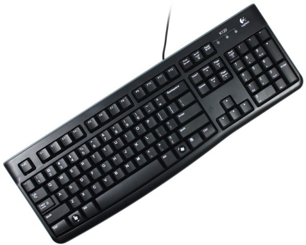 Клавиатура Logitech K120 EER Black USB защита от воды