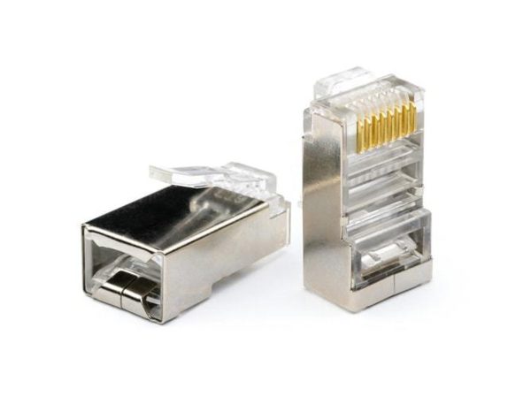 Коннектор экранированный Cablexpert RJ-45 8P8C Shielded категория 5e