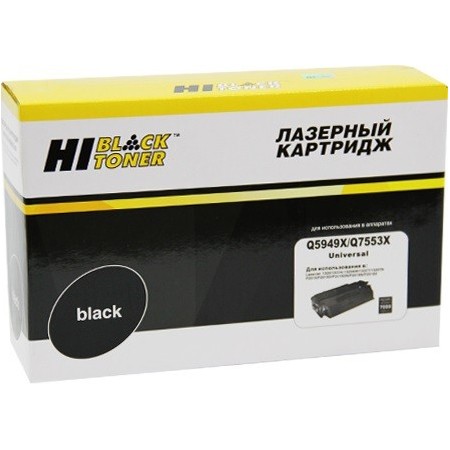 Картридж Hi Black аналог HP Q5949X/Q7553X универсальный для HP LaserJet LJ-1320/3390/3392