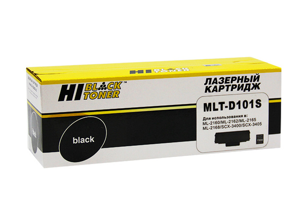 Картридж Hi Black аналог Samsung MLT-D101S для ML-2160//2162/2165/ 2166W SCX-3400/3405W (1500 стр.)