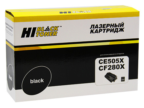 Картридж Hi Black аналог HP CE505X/CF280X Canon C-EXV40/ CRG-719 для HP LJ P2055/P2050/ M401/M425