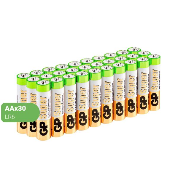 Батарея AA GP Super Alkaline Battery LR6 1.5V