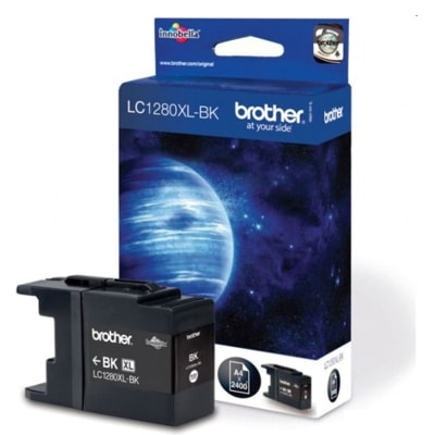 Картридж Brother LC1280XL-BK 54,7 ml черный для устройств ( Brother J5910DW/J6510DW/ J6710DW/J6910DW)