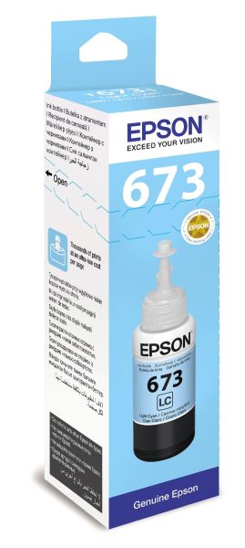 Контейнер с чернилами EPSON t6735 Light Cyan 70 ml для L800/L1800