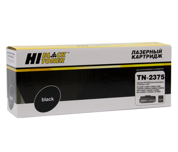 Картридж Hi Black аналог Brother TN-2375 для HL-L2300/L2305/ L2320/L2340/ L2360 (2600 стр.)