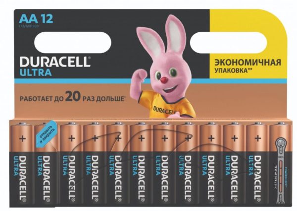 Батарея AA DURACELL Ultra LR6/MX1500 1.5V/B Alkaline