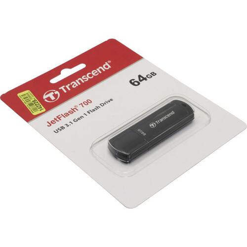 Накопитель USB FLASH Drive Transcend 64 GB JenFlash 700 TS64GJF700 USB 3.0