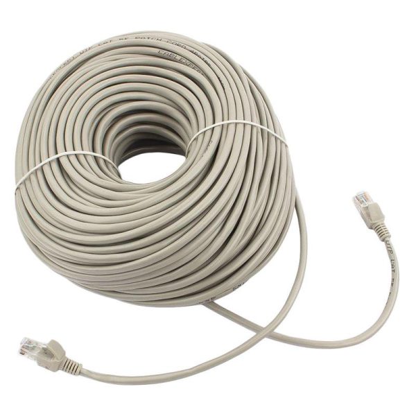 Патч-корд Cablexpert PP12-50M RJ-45 UTP категория 5e 50 М Gray