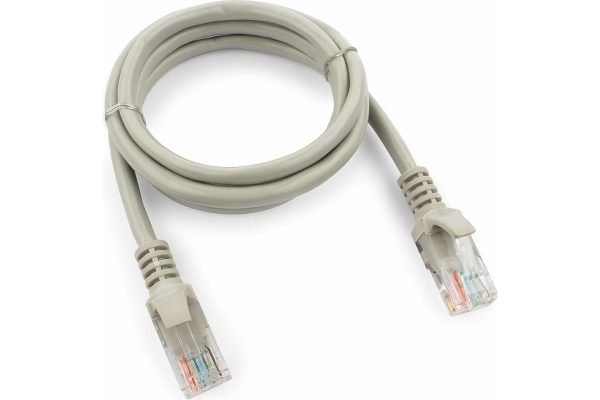 Патч-корд Cablexpert PP12-1m RJ-45 UTP категория 5e 1 М Gray