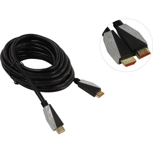 Кабель HDMI 2.0 VCOM CG577 19M/M Hi Speed With Ethernet 5m