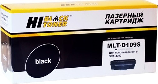 Картридж Hi Black аналог Samsung MLT-D109S для устройств SCX-4300/ 4310/4315 (2000 стр.)