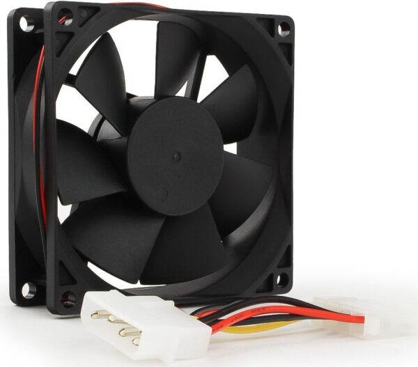 Вентилятор Gembird FANCASE-4 80*80*25 mm 12VDC 0.16A Molex