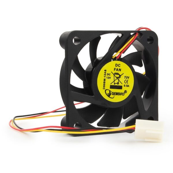 Вентилятор Gembird D50BM-12AS 50*50*10 mm 12VDC 0.12A 3 pin